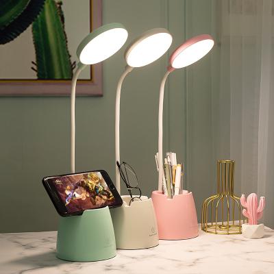 China 3D printing 3 in 1 modern creative white reading lamp Nordic multi-function table lamp and lamp for sale