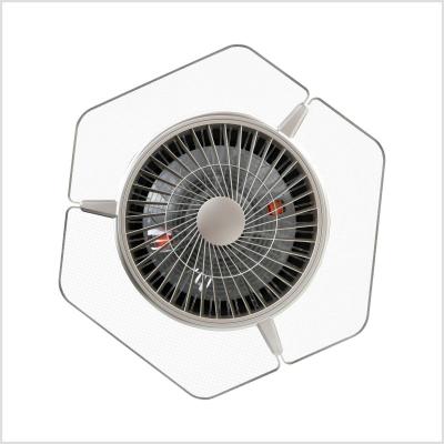 China China Hot Sale Modern Stepless Luxury Led Ceiling Fan Light Dimming Bedroom Light for sale