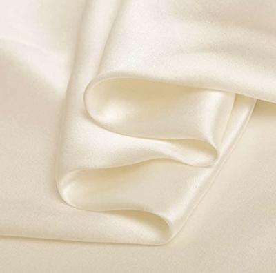 China 100% momme 114 width organic luxury designer manufacturars china pure woven silk fabric for bedding for sale