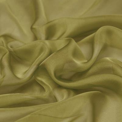 China Double Faced Soild Color 140cm 6mm Mulberry Chiffon Fabric Material For Cloth for sale