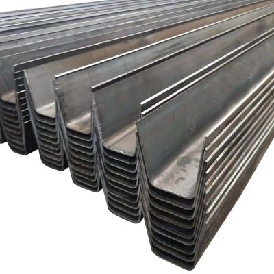 China Made In China Factory Promotional High Quality Bridge Steel Sheet Price Customer U Shaped Steel Piling Arrangements for sale