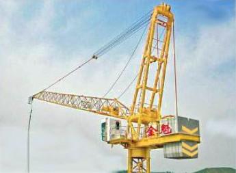 China Customized Topkit Tower Crane , Construction Crane Machine Jib Boom Length 60m for sale