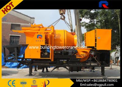 China 8MPa Outlet Pressure Truck Mounted Concrete Pump 600L×1200mm 18m3/H Diesel Generator for sale