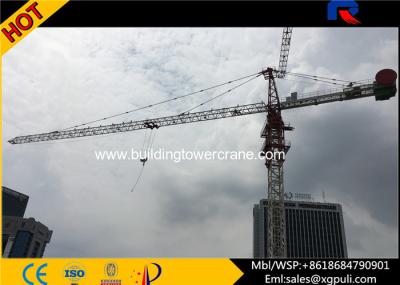 China Mobile Jib Crane Lifting Capacity 8T , Building Tower Crane 1.3T Tip Load CE Certificate for sale