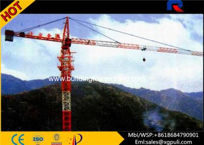 China Building Tower Crane Self - Erecting Hammer Head With Electric Box Schneider for sale