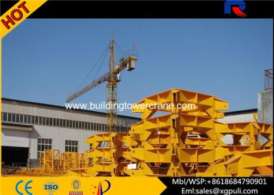 China Building Hydraulic Tower Crane Jib Length 70M , Outrigger Cat Head Tower Crane Climbing for sale