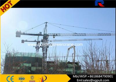 China Hammerhead Tower Crane Lifting Height 206m Air Conditioner Operation Cab for sale