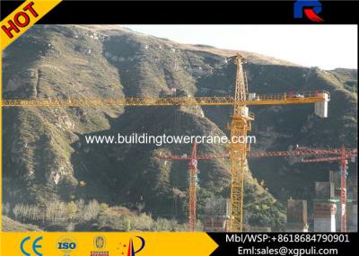 China QTZ5613 8T Lifting Load Building Tower Crane Jib Length 13.36m With Remote Control for sale