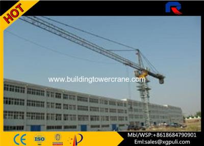 China Hydraulic Hammerhead Tower Crane Lifting Capacity 4 Tons Mast Section 1.494*1.494*2.2m for sale