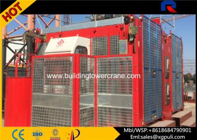 China Load Capacity 2*2000Kg Rack And Pinion Elevator With Electric Pulley System for sale