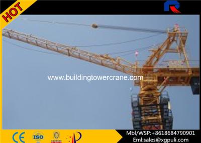 China Construction Site Small Luffing Jib Tower Crane Freestanding Height 50M for sale