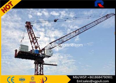 China Tip Load 2T Electric Tower Crane Max Height 162M Schneider Electric Box for sale