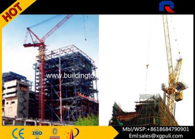 China Luffing Jib Tower Crane Boom Length 50m With Electric Switch Box for sale