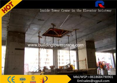 China High Efficiency Building Construction Machine , Topkit Tower Crane For Inside Building for sale