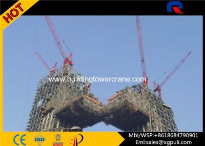 China 3 ton small  Internal Climbing Tower Crane Free standing height 29M for sale