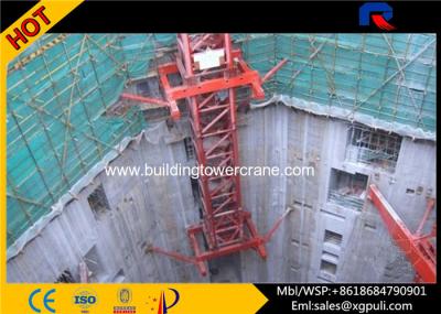 China High Performance Hydraulic Mobile Crane , Inner Climbing Tower Crane Remote Control for sale