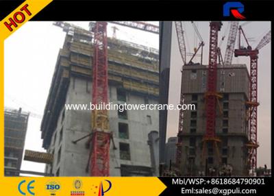 China Tip Load 0.9T Internal Climbing Mobile Tower Crane Loading Capacity 3T for sale