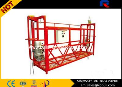 China Gondola Building Cleaning Machine , Suspended Access Cradles Voltage 380V for sale