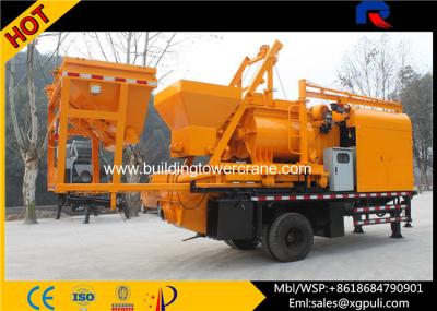 China 37Kw Automatic Mobile Concrete Batching Hopper Capacity 1.8m3 for sale