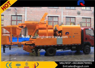 China Portable Concrete Pump With Mixer , Self Loading Concrete Mixer 1200mm for sale