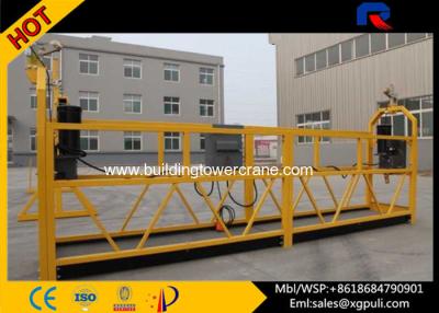 China Aluminum Alloy Temporary Suspended Platforms Window Glass Cleaning Equipment for sale