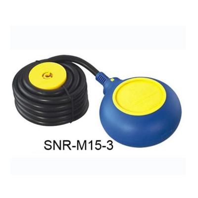 China M15-3 PVC Water Tank Float Switch Round Float Switch Blue And Yellow Color for sale