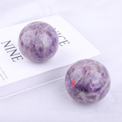 China China Wholesale Natural Beautiful Quartz Crystal Ball Amethyst Sphere ball for sale