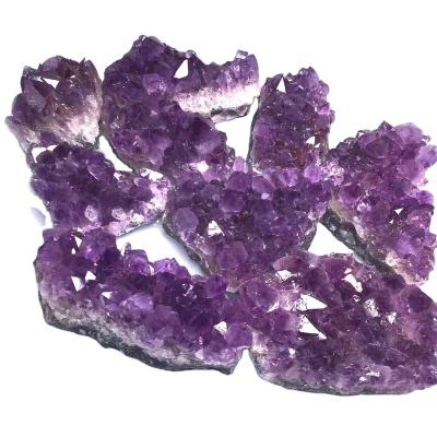 China China wholesale Natural crystal stones amethyst crystal cluster crystal amethyst geode for sale