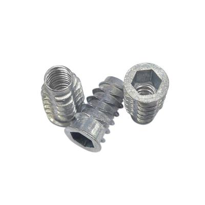 China Eye-catching Heavy Industry In Factory Price And Quality Wood Furniture Insert Nut Zinc Alloy T Nut Insert Lock for sale