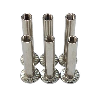 China Heavy Industry Manufacturers Extension Direct Iron Galvanized Furniture Hardware Fittings Non-Slip Splint Nut To Lock Screw for sale