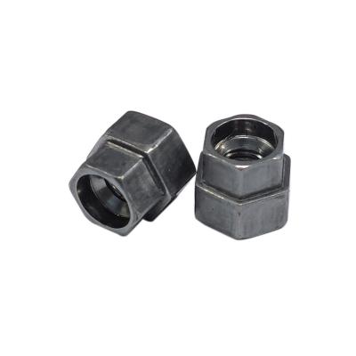 China Heavy Industry Complete Inspection Furniture Hardware Fittings Stamping Grey Non-Standard Custom Hexagon Stair Rivet Nut for sale