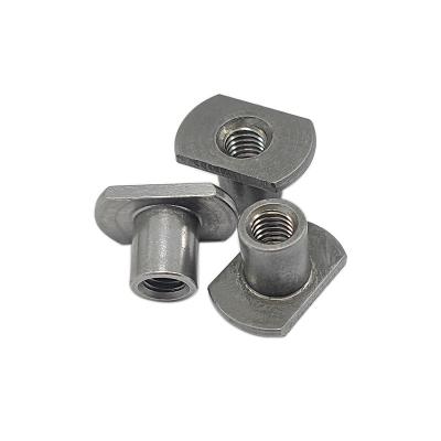 China Industry General High Quality Low Price Cold Stamping M6 M8 Custom T-Shaped Welded Nut for sale