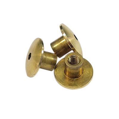 China General Industry Low Price M5 M6 High Quality Furniture Hardware Hexagon Slotted Brass T-shape Nut for sale