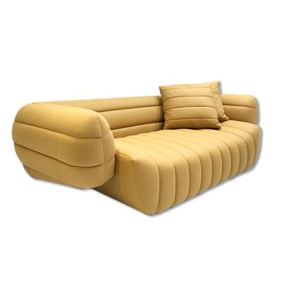 China Comfortable and Leisure Modern Lightweight Luxury Home Furniture Leather Sofa Set Living Room Furniture Sofas for sale