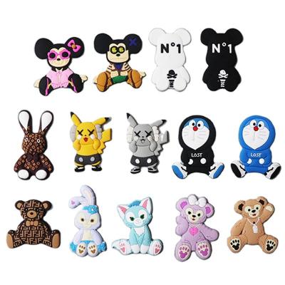 China Wholesale Cheap Custom Made Fuuny Silicone Cub Violence Stella Dalu Duffy Bear Cartoon Pattern Patch For Phone Patches for sale