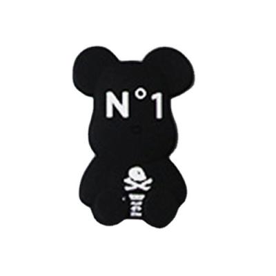 China Fuuny Toy Wholesale Cheap Silicone Animal Stickers Custom Violence Stella Dalu Duffy Bear Cartoon Model Patch For Phone Patches for sale