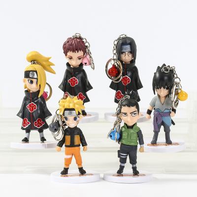 China Modern Miniature Anime Statue PVC Action Figure Collectible Toy Keychain for sale