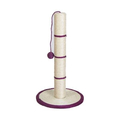 China Halflypets ODM&OEM Sustainable Scratch Post Tower Climbing , Smart Adult Kitten Perch Pad With Ball Toy for sale