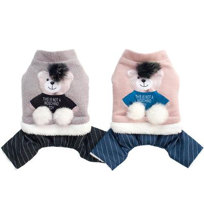 China Cotton Viable High Quality Cute Warm Pet Clothes Clothing Pet Clothes Warm Coat Custom Pet Clothes for sale