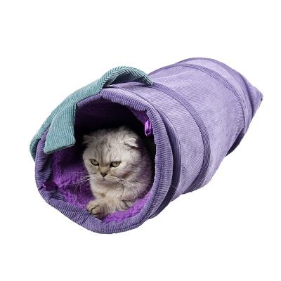 China High Quality Fabric Cat Travel Tunnel with Soft Protection for sale