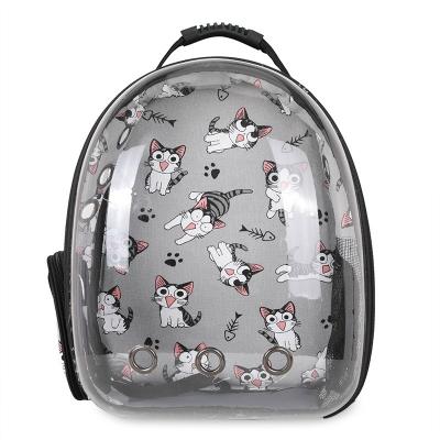 China 2020 New Fashion Pet Carrier Cat Carrier Cheap Creative High Quality Pet Travel Backpack Breathable for sale