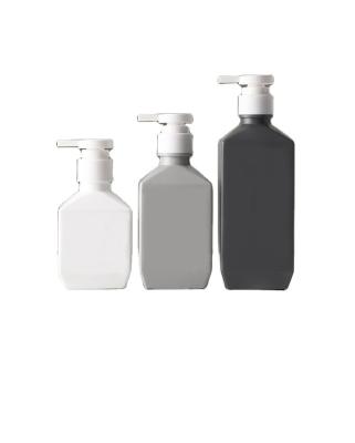 China Yiwu Factory Supplier 280ml 400ml 600ml Foam Spray Foam Cosmetic Luxury Gray Pet Luxury Elegant Shampoo Bottle for sale