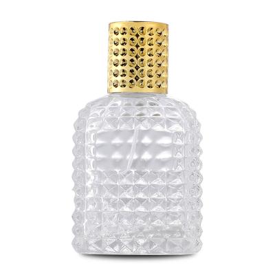 China BinQi Factory Cosmetic Supplier Customized Dazzle Pineapple 30ml 50ml Empty Perfume Spray Bottles for sale