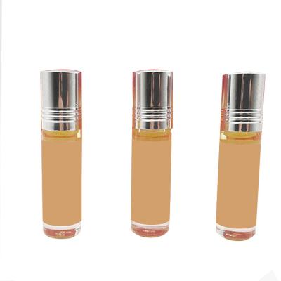 China Wholesale High Quality Personal Care BinQi Mini Portable 6ml Round Frosted Oil Glass Perfume Bottles for sale