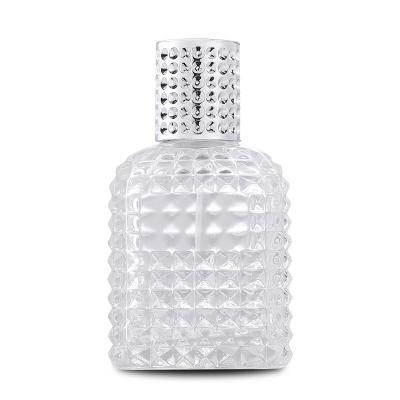 China High quality BinQi cosmetic manufacturer 30ml 50ml pineapple fancy botol perfume 50ml hitam glass perfume bottles h for sale