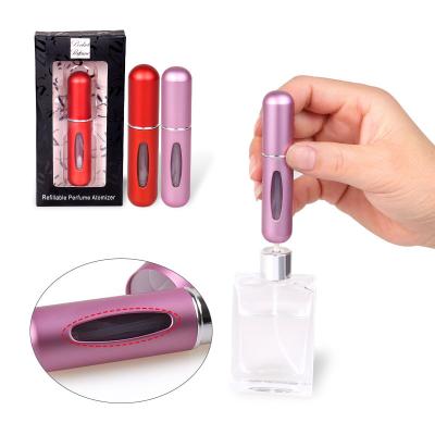 China BinQi Personal Care Hot Sell 12 Color 5ml Cute Portable Refillable Mini Perfume Bottles for sale