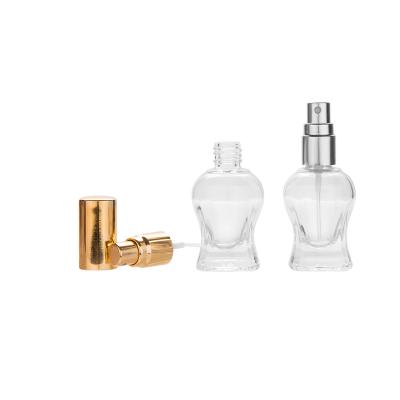 China Factory direct cosmetic wholesale supplier empty transparent portable elegant fancy 10ml perfume bottle for sale