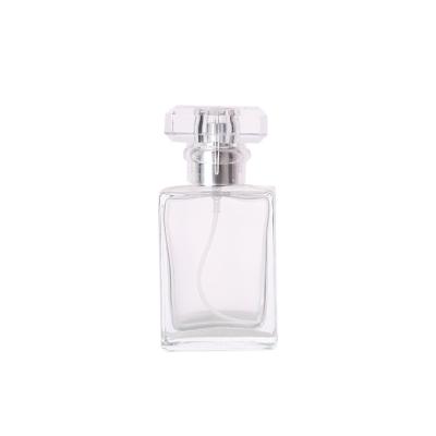 China Care BinQi Manufacturer 30ml 50ml Personal Fancy Square Perfume Bottles for sale