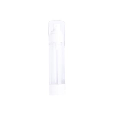 China BinQi manufacturer customized transparent petg cosmetic bottles 15ml 30ml 50ml 80ml 100ml 200ml travel size for sale