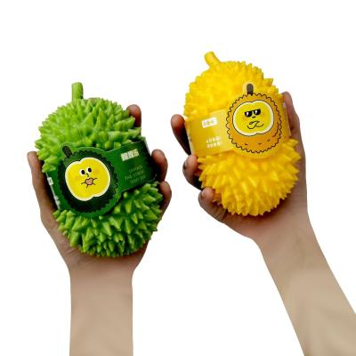 China Funny Toy Fidget Toy Decompression Durian Pressure Rising Squeezing Relief Ball Exhaling Toys For Children for sale